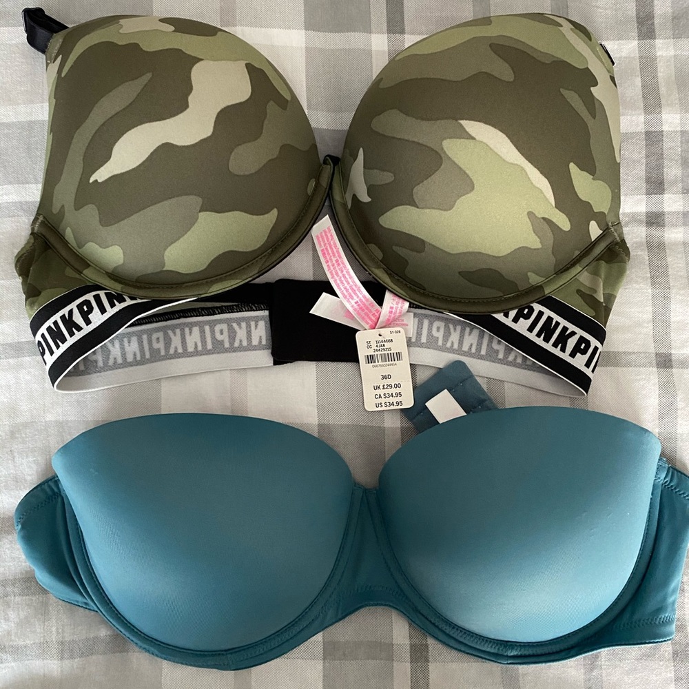 Victoria Secret bras $15 each or 2 for $25